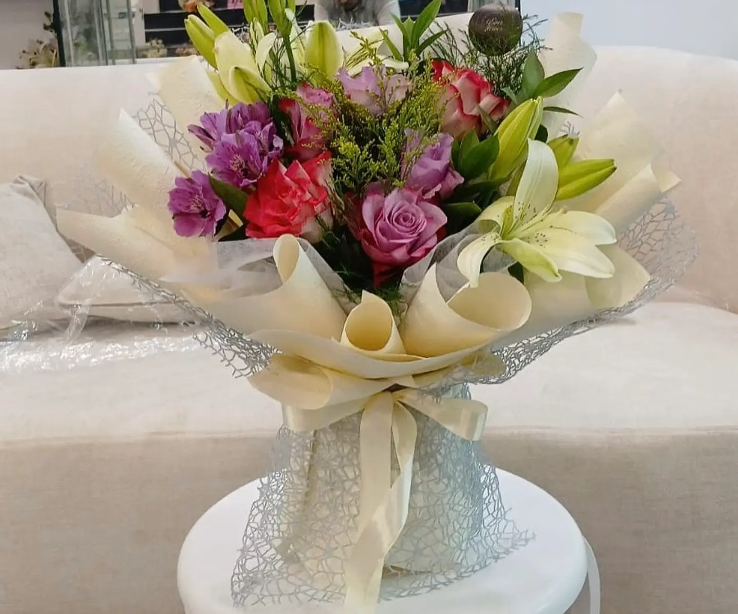 همسات الورد بلمسة اللافندر الرقيقة