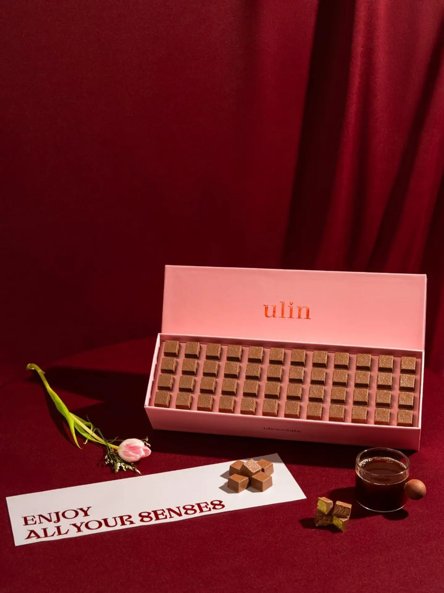 يولين شوكلت كرانش 28 قطعه