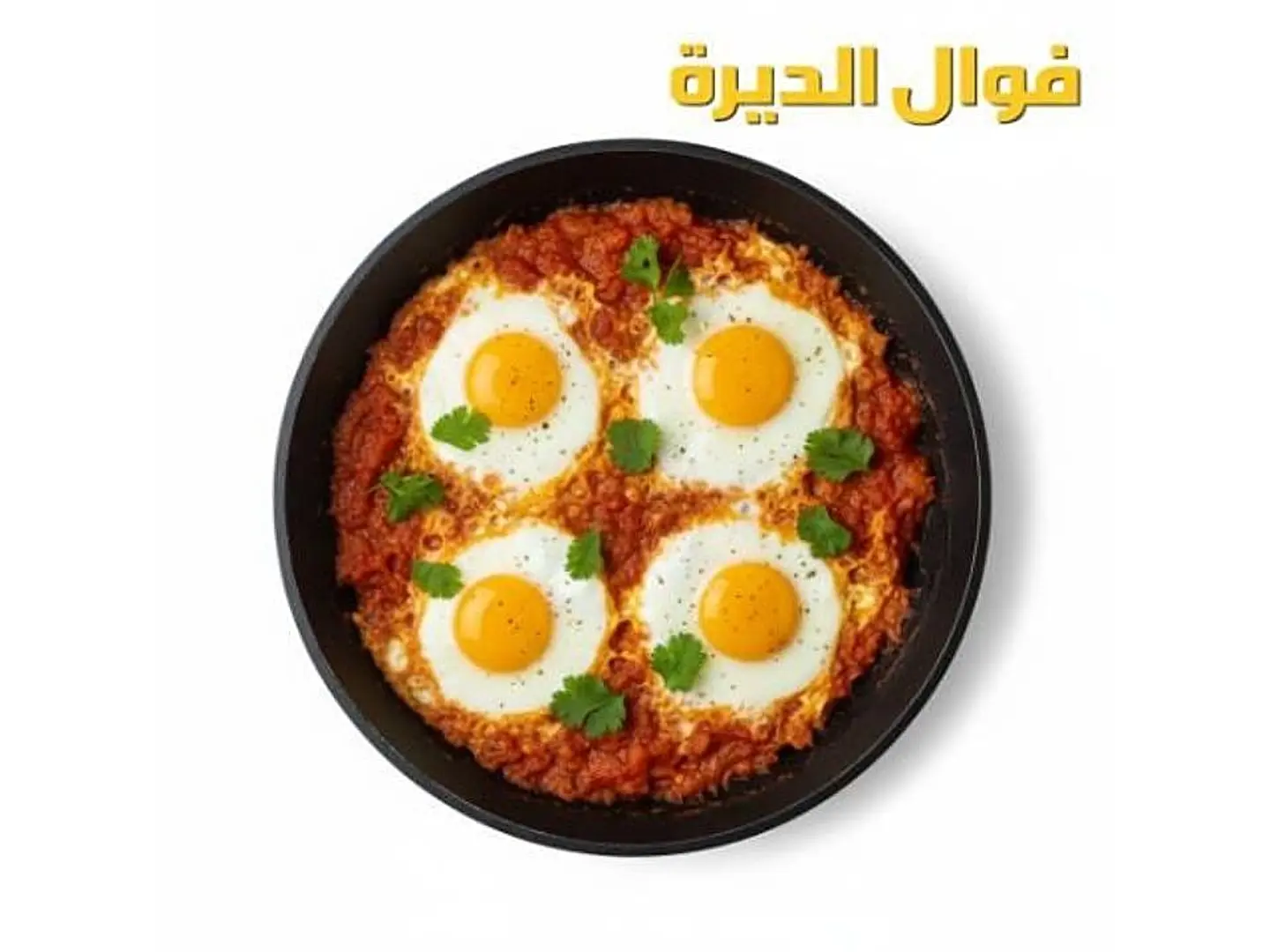 بازلاء بالبيض