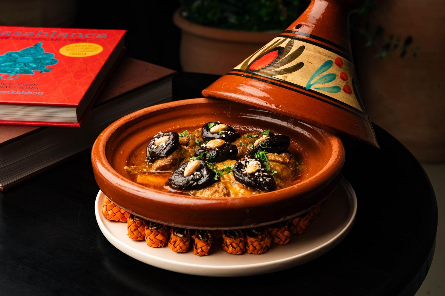 طاجن لحم برقوق