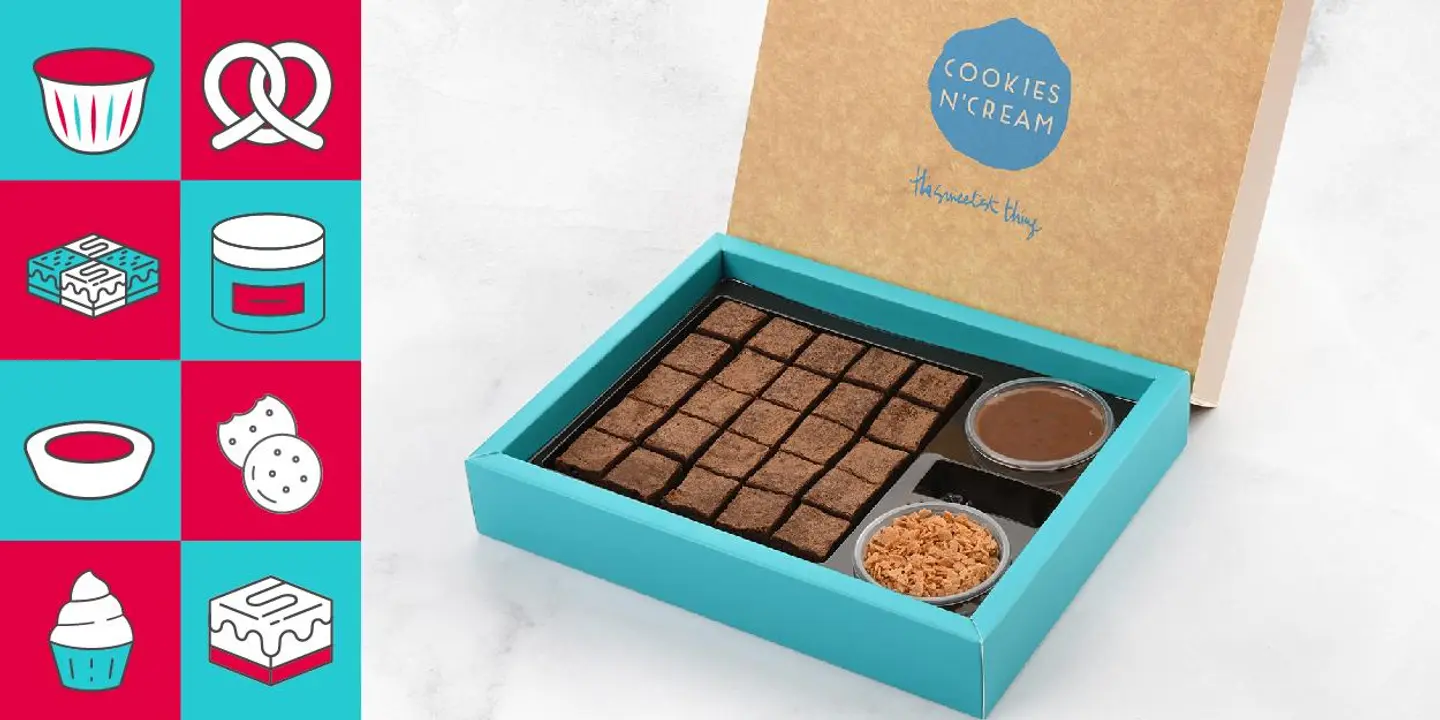 Chunky Nutella Brookies