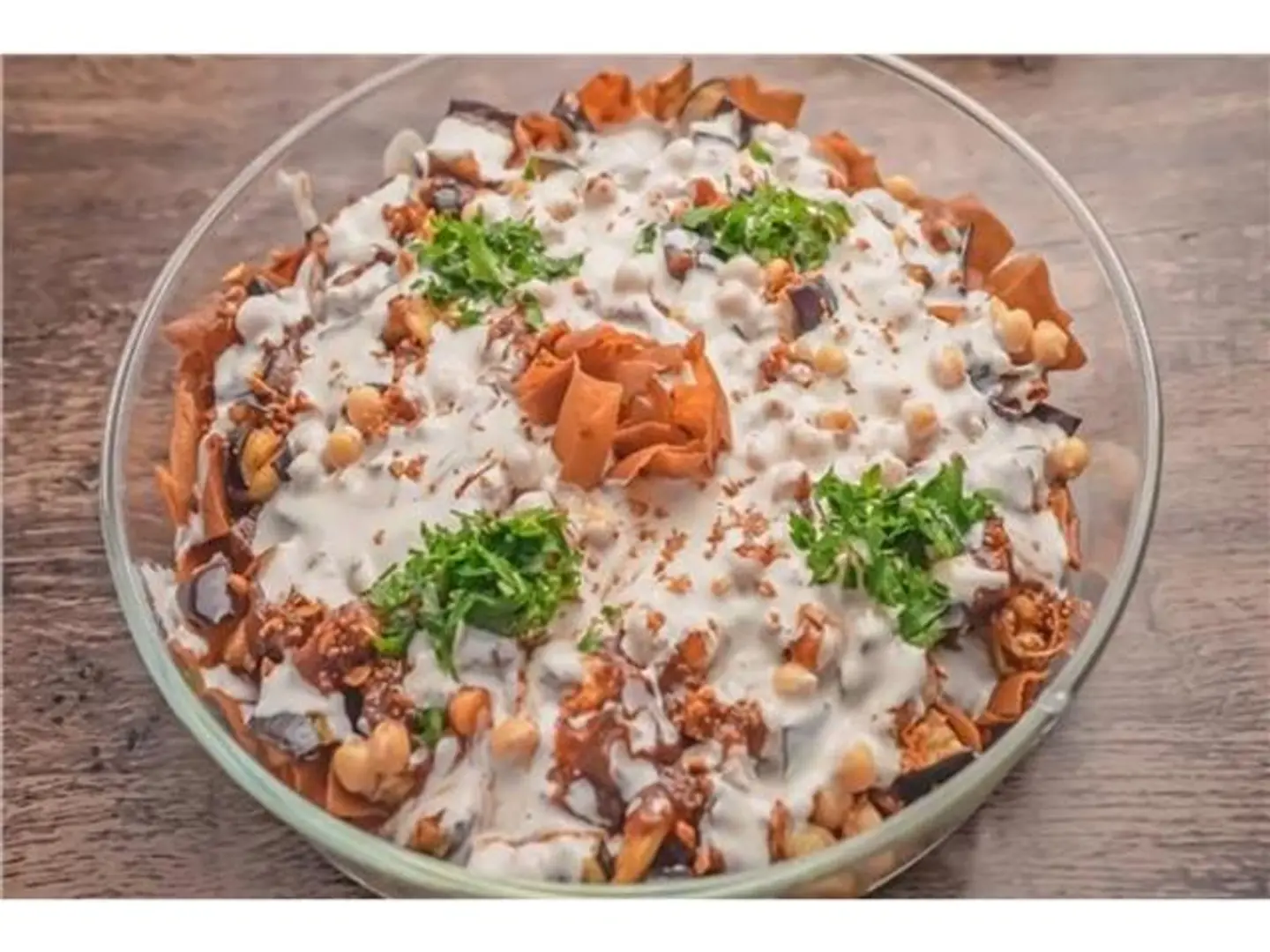 فتة لحم دخن