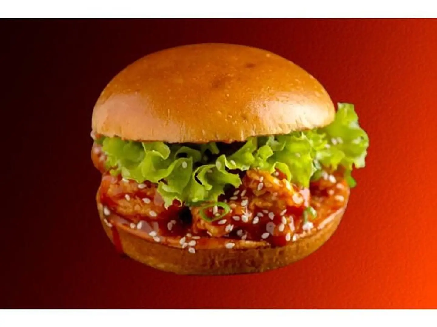 Buffalo Shrimp Burger