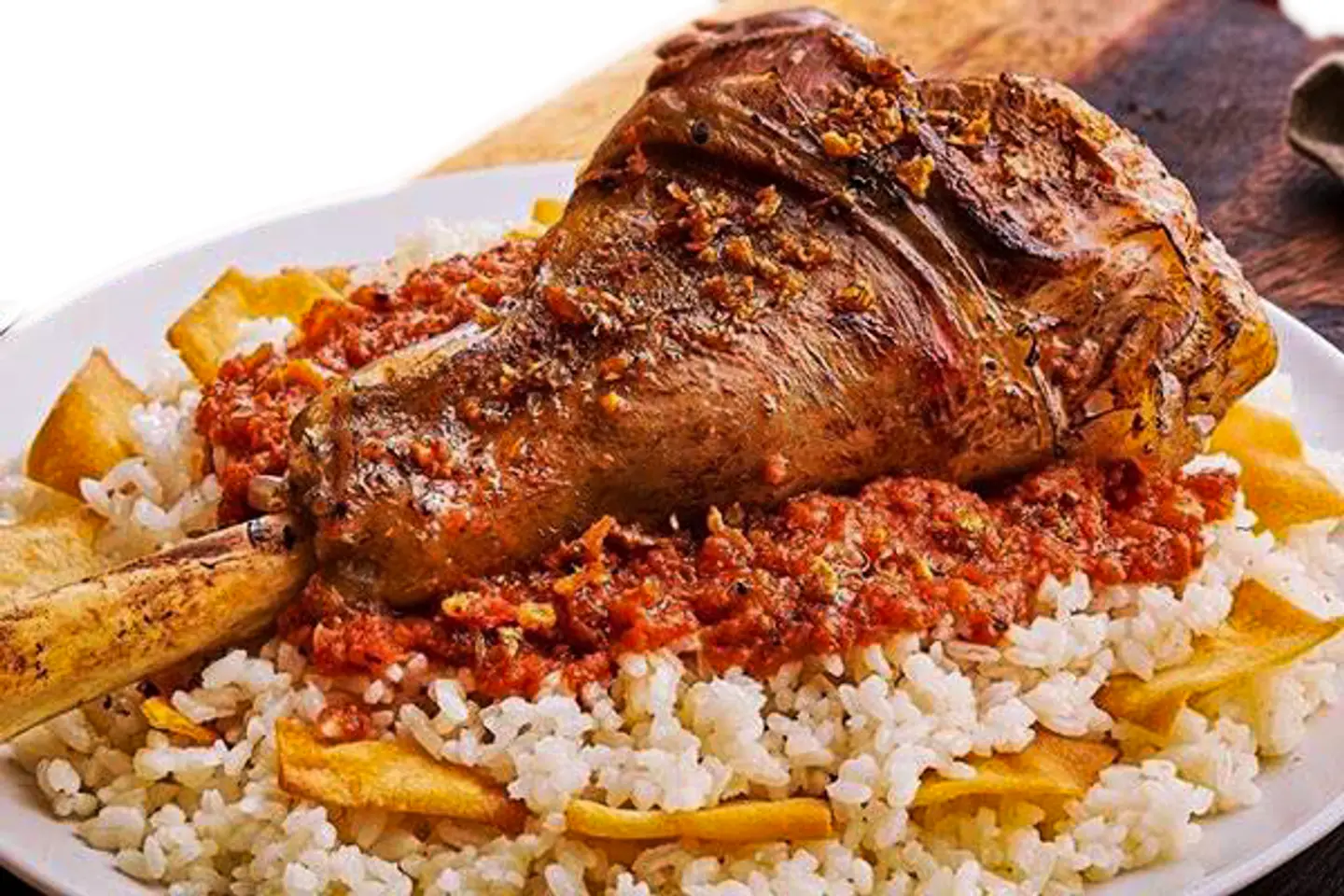 موزة بتلوا بالفتة مع الرز