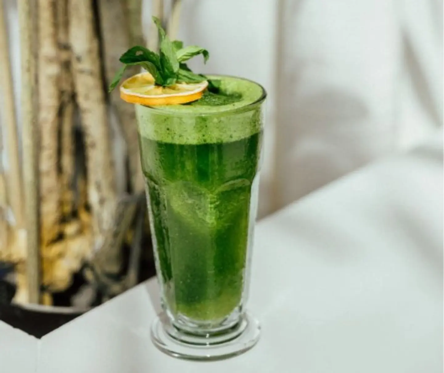 Minted Lemonade Juice Iced