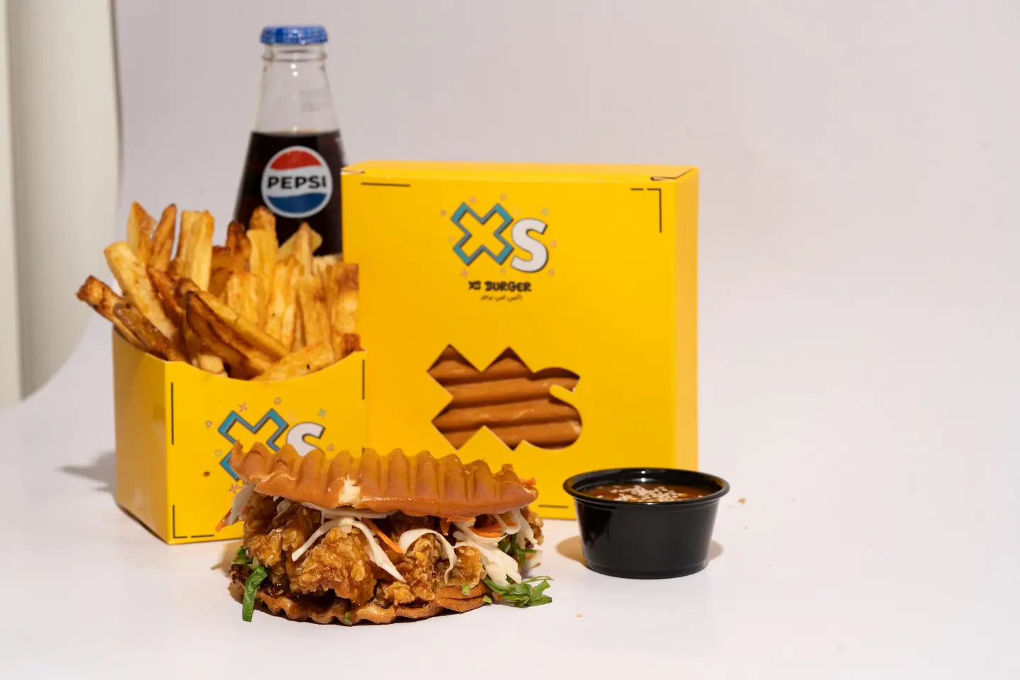 Xs Crispy Chicken Burger Meal