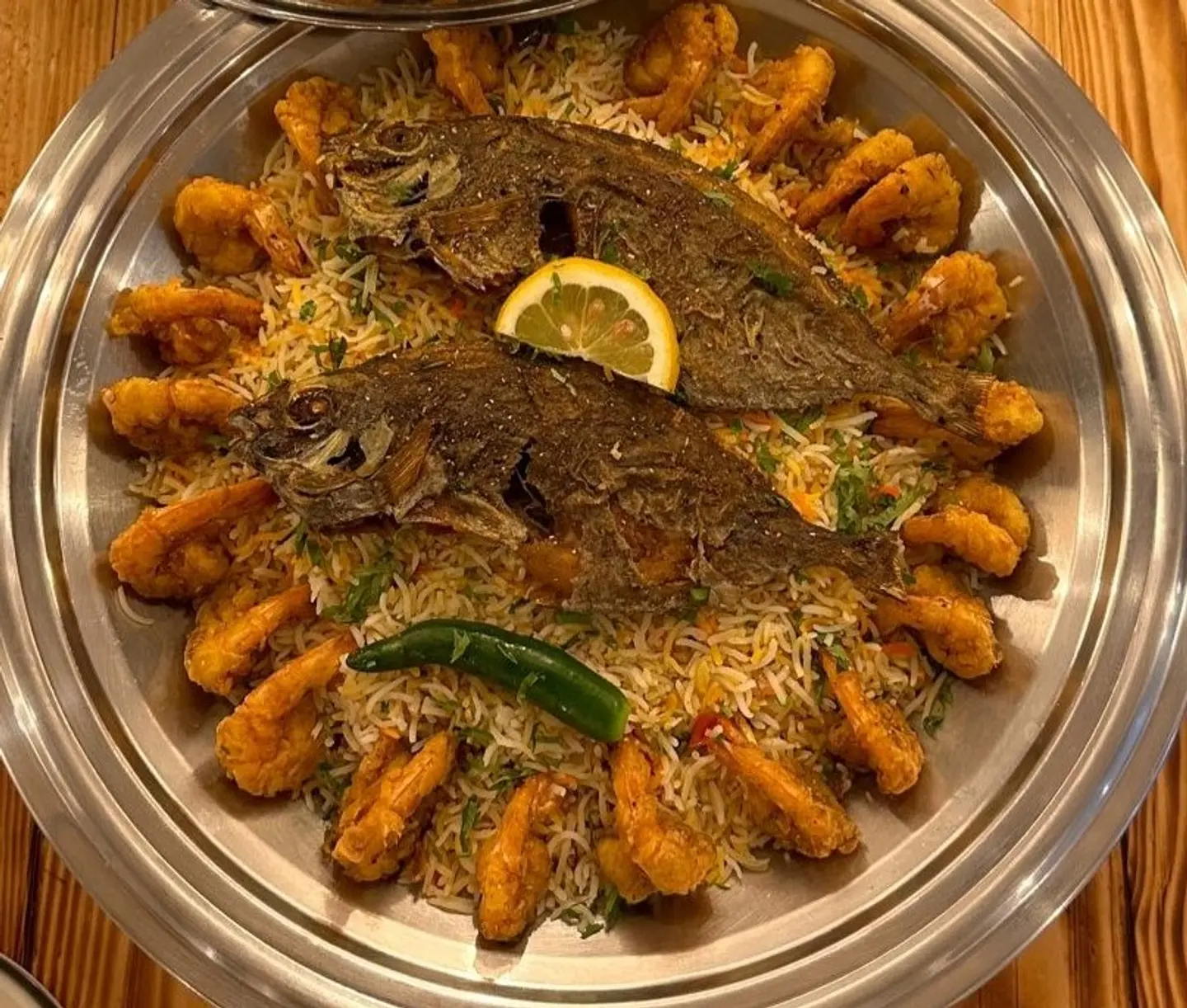 Safi And Shrimp Meal
