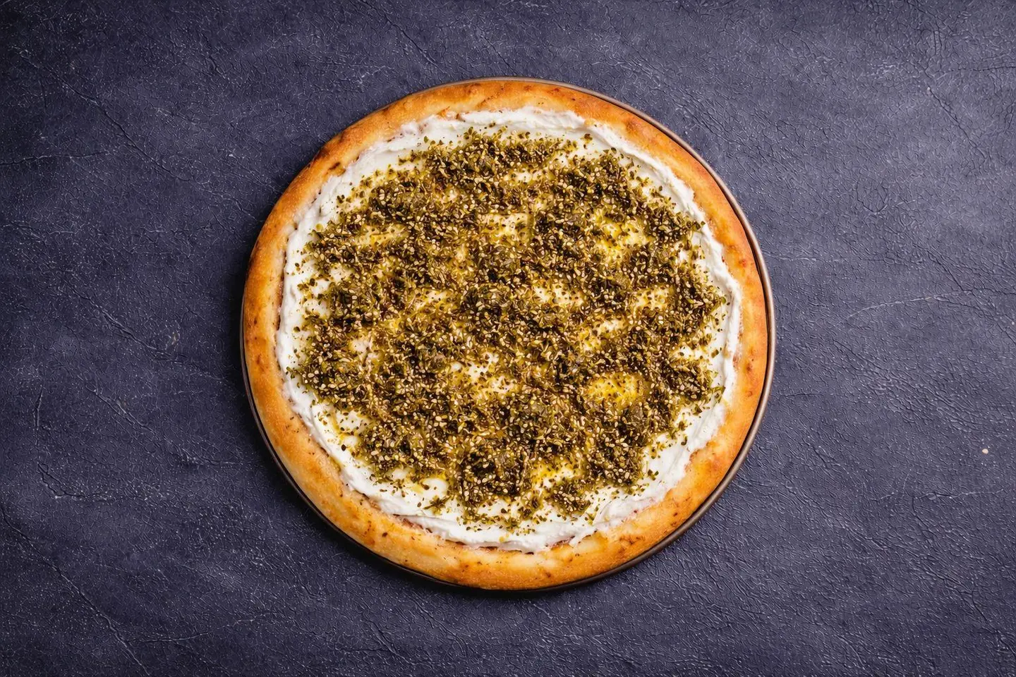 Labneh And Thyme Pizza