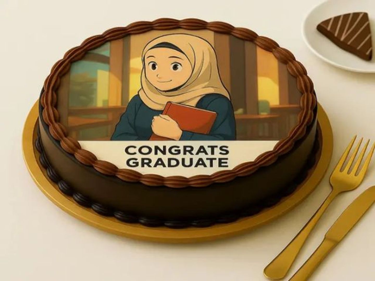 كيكة التخرج جيبلي - 500 جرام