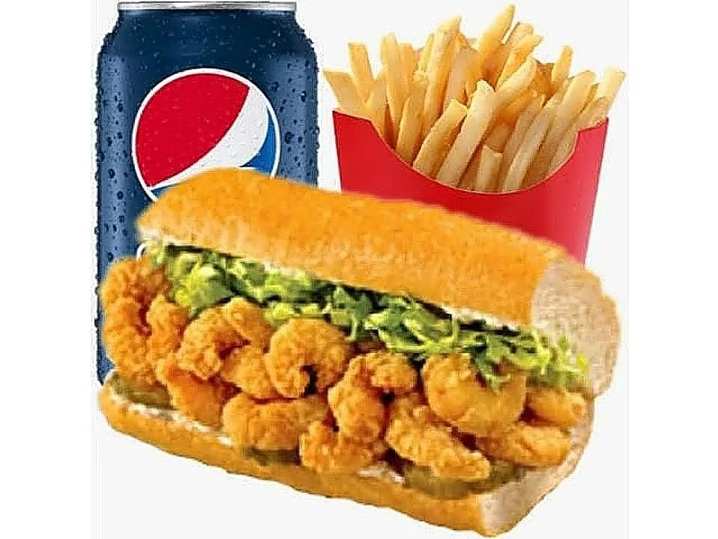 Shrimp Sandwich Meal