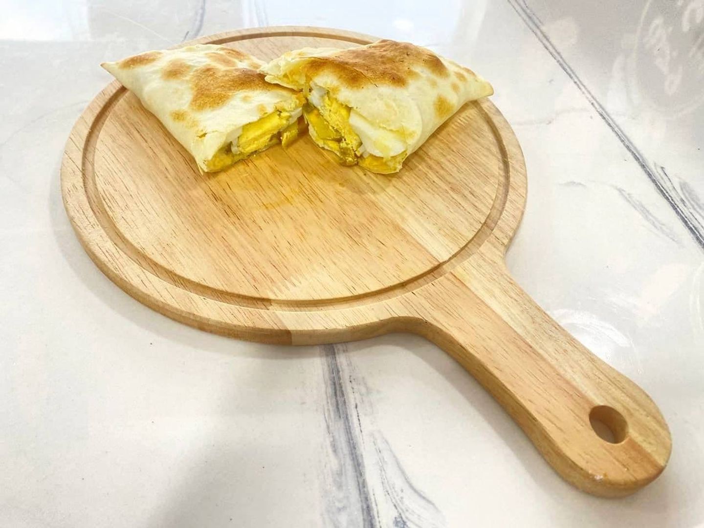 فطيرة بيض مسلوق