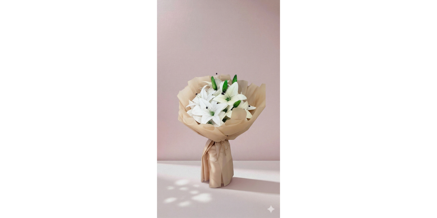 Black And White Bouquet