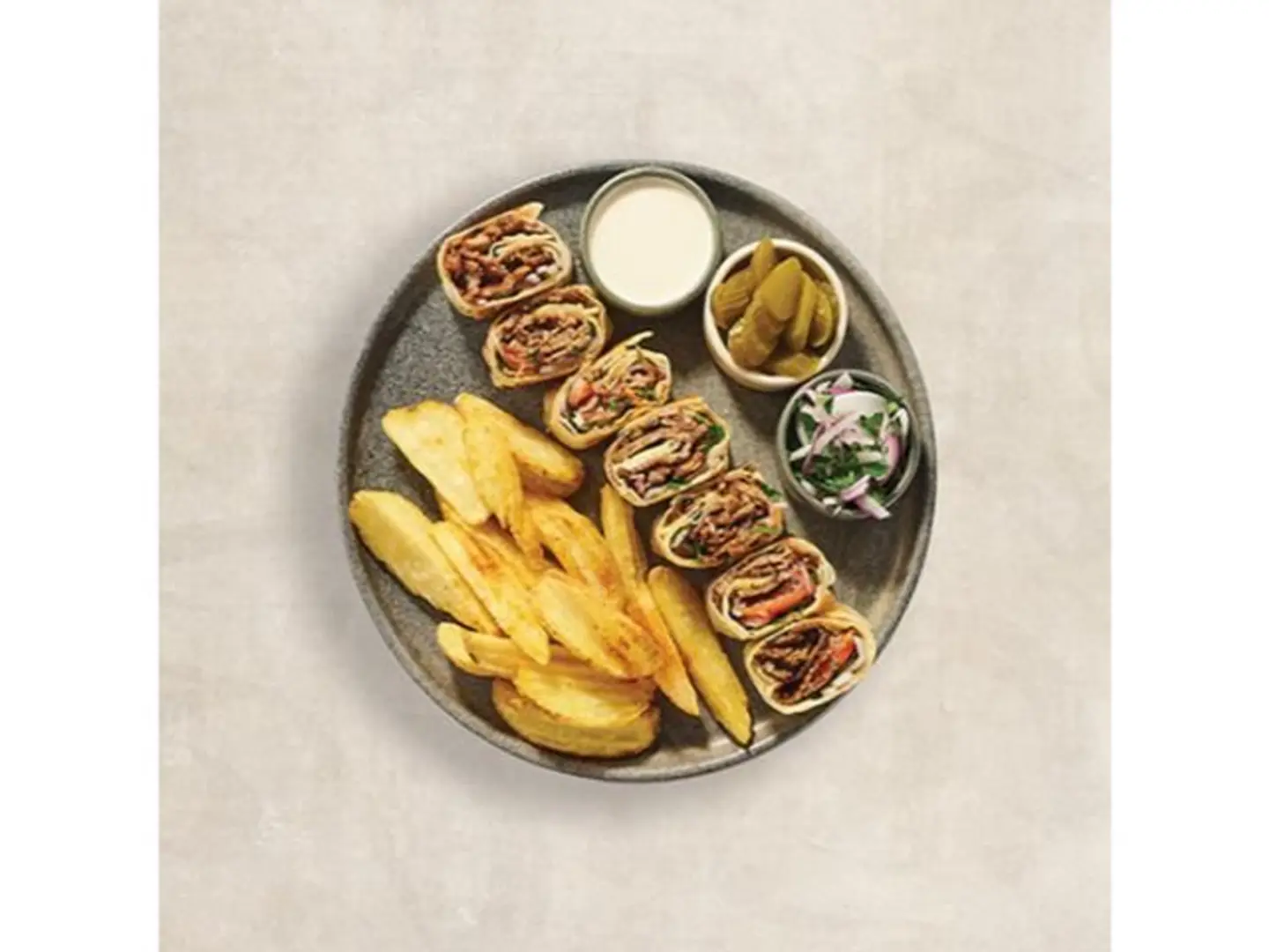 Single Beef Doner Meal