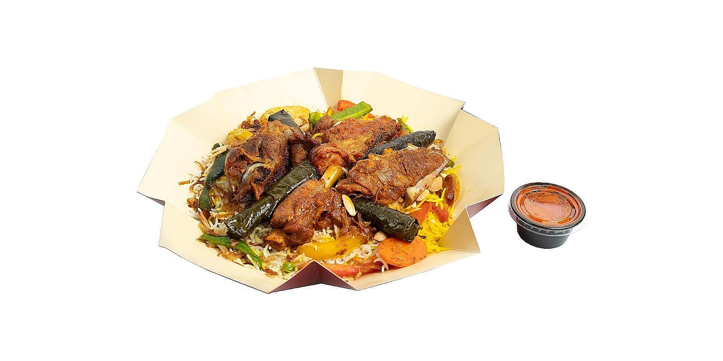 Meat Portion Stuffed Grape Leaves