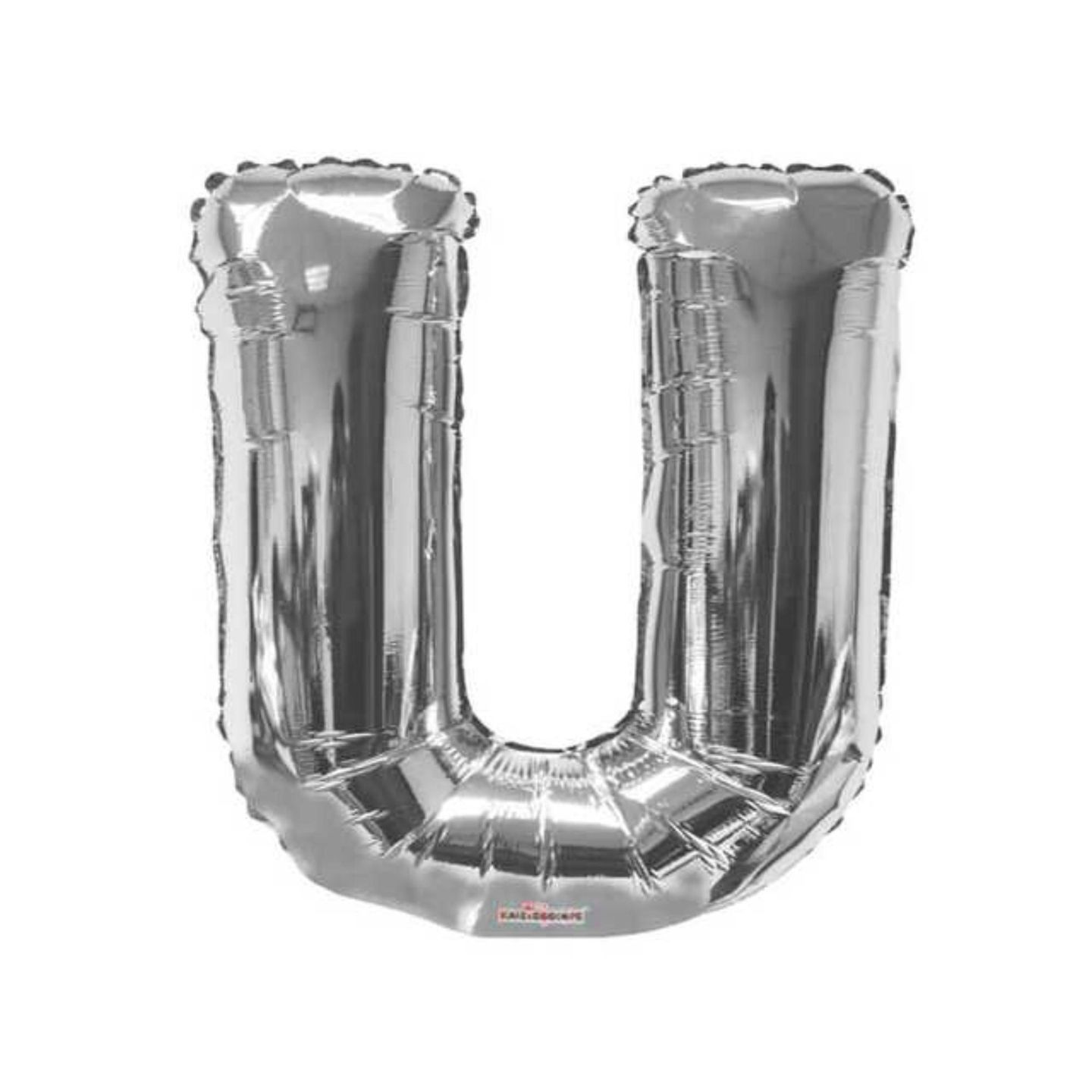 Letter U Helium Tin