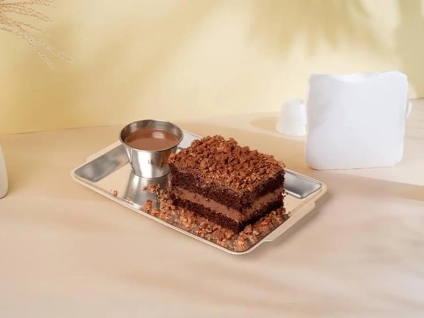 Crunchy Chocolate Cake