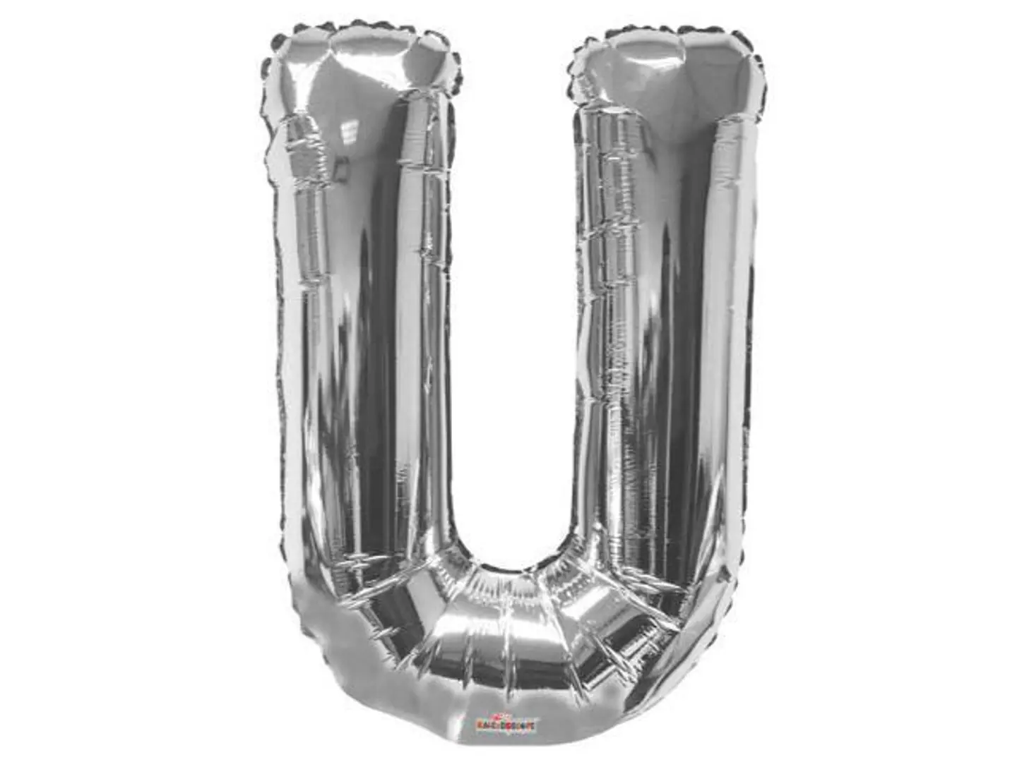 بالون هيليلوم فضي يو