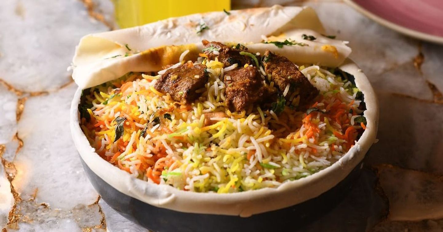 لحم برياني