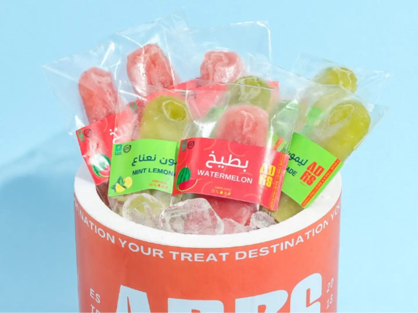 Classic Mini Popsicle Box 8 Pc's