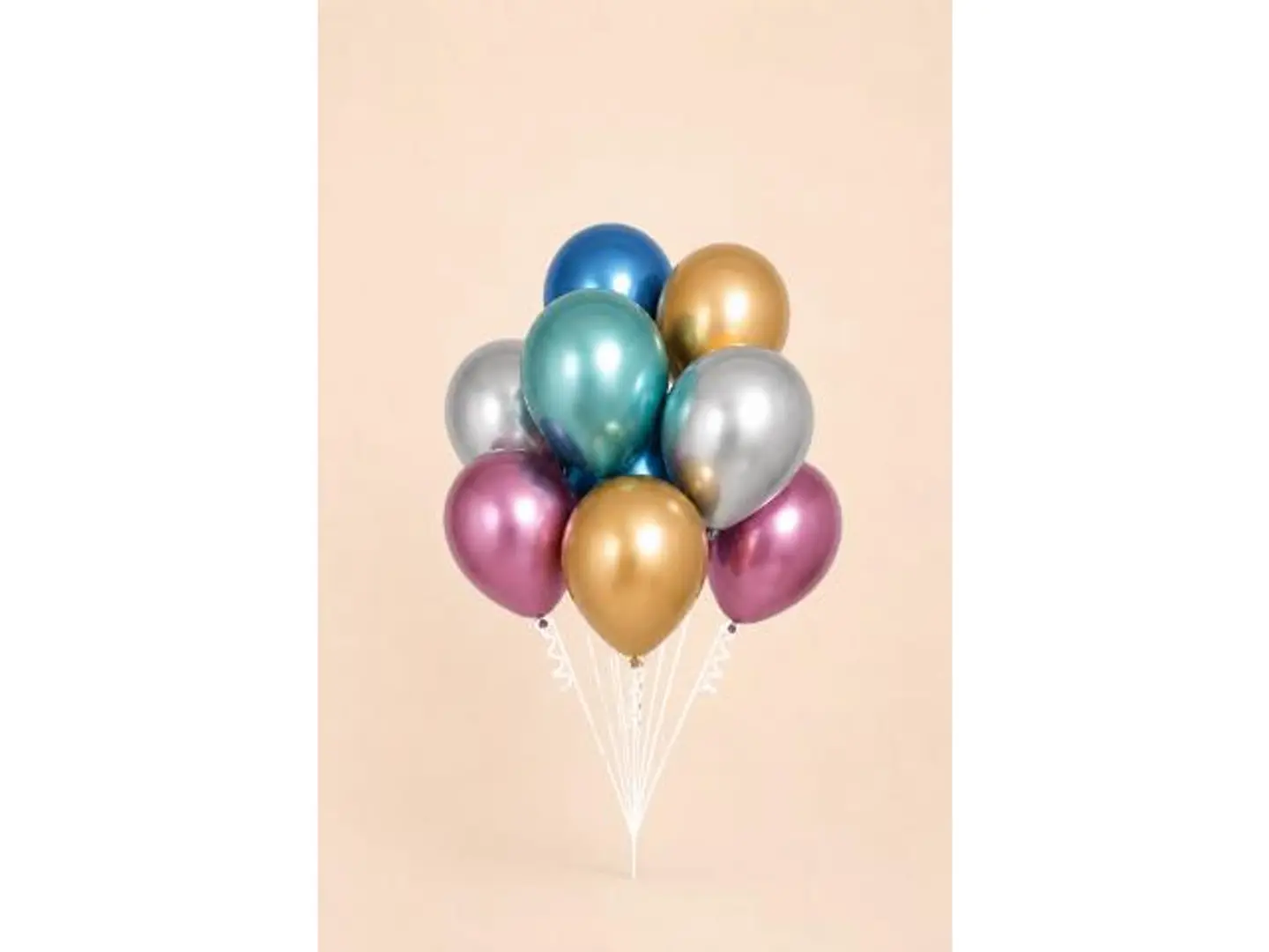 Colorful Chrome Helium Balloon