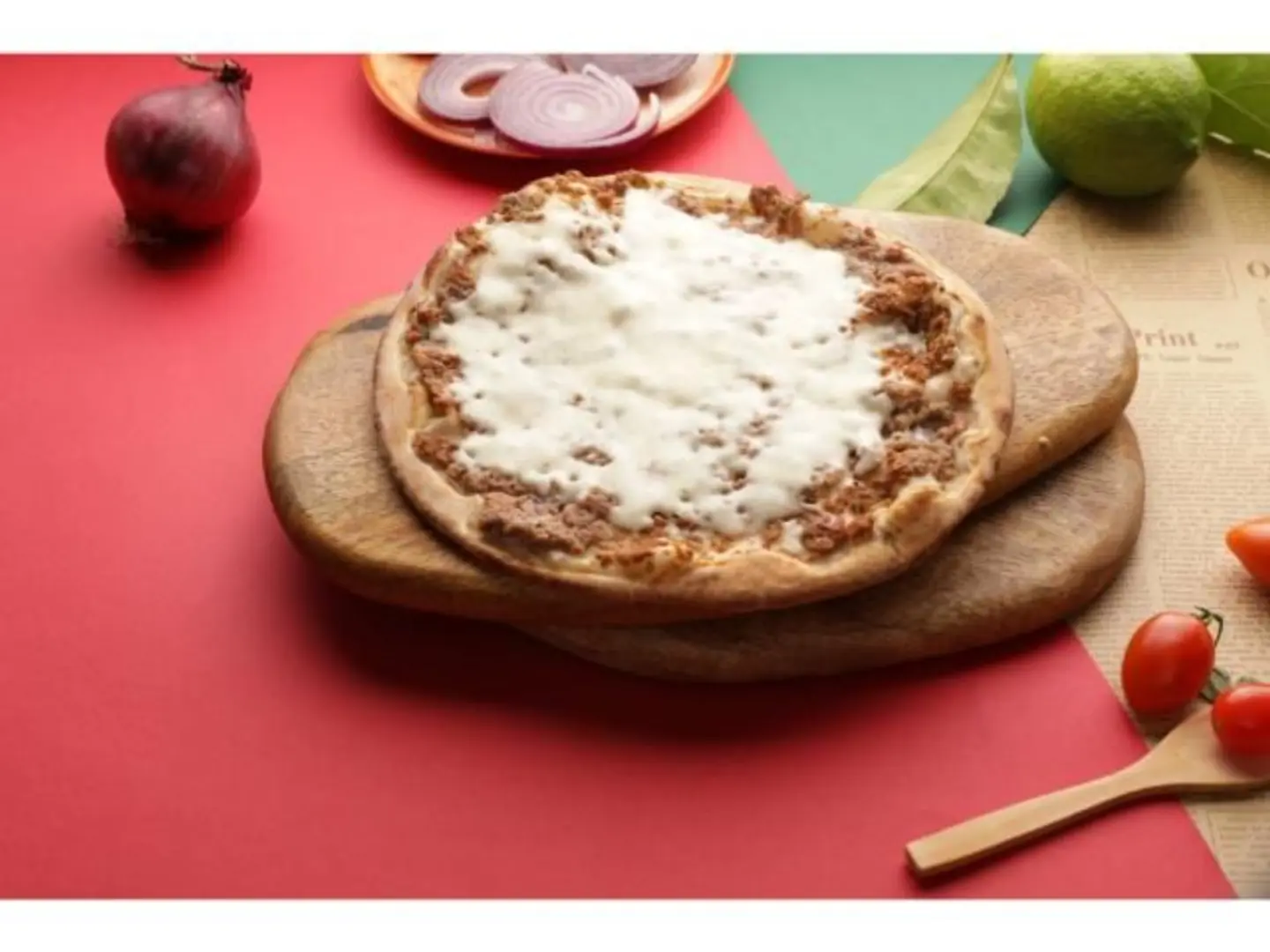 Minced Meat With Cheese Dough