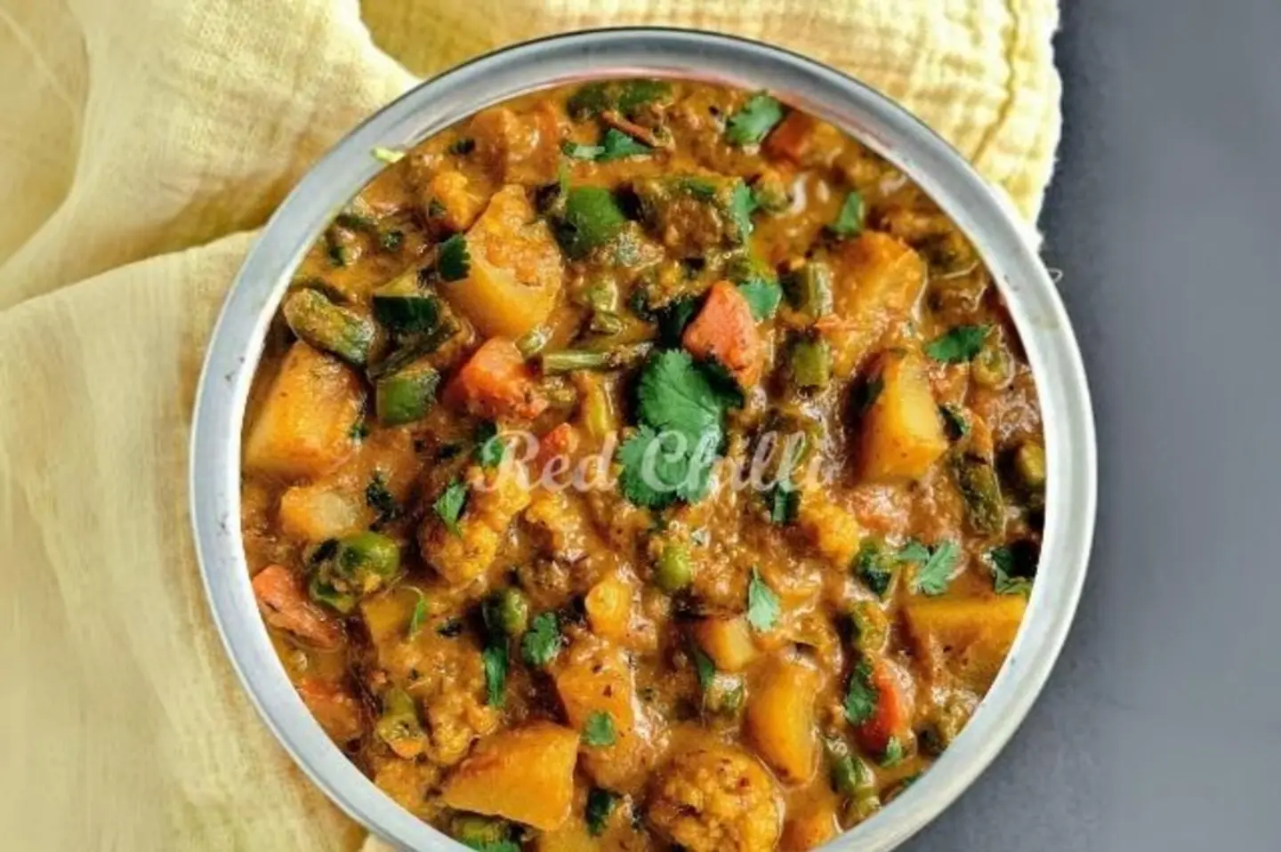 Tawa Veg Masala No Onion No Garlic