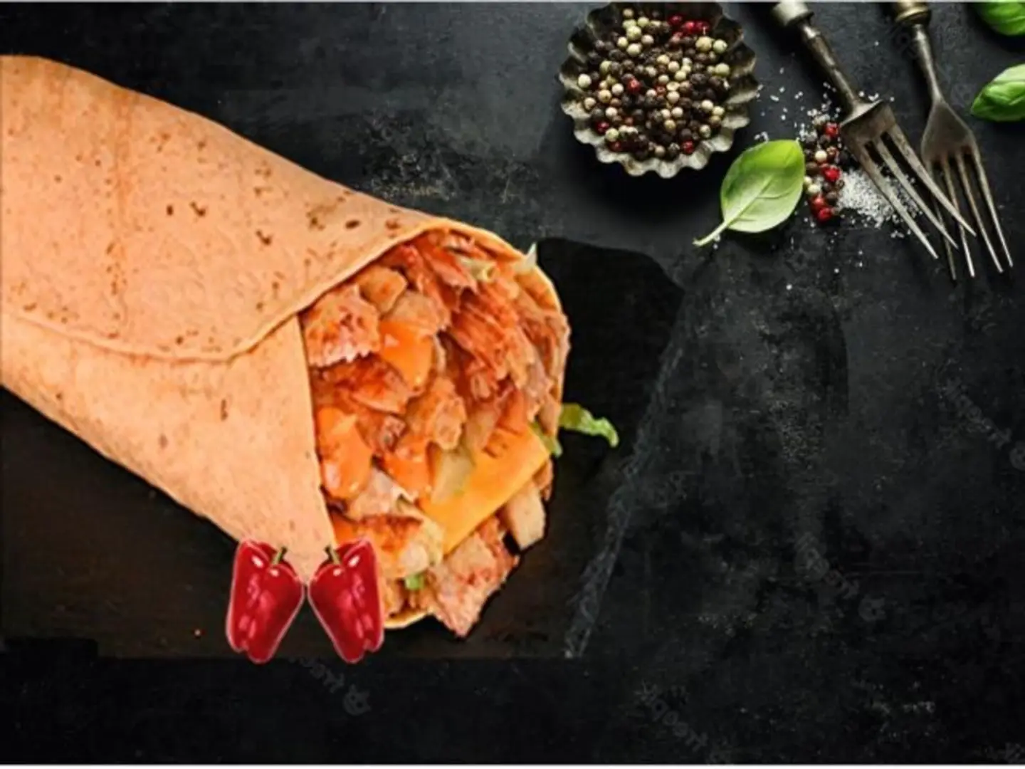 Shawarma Spicy Sandwich