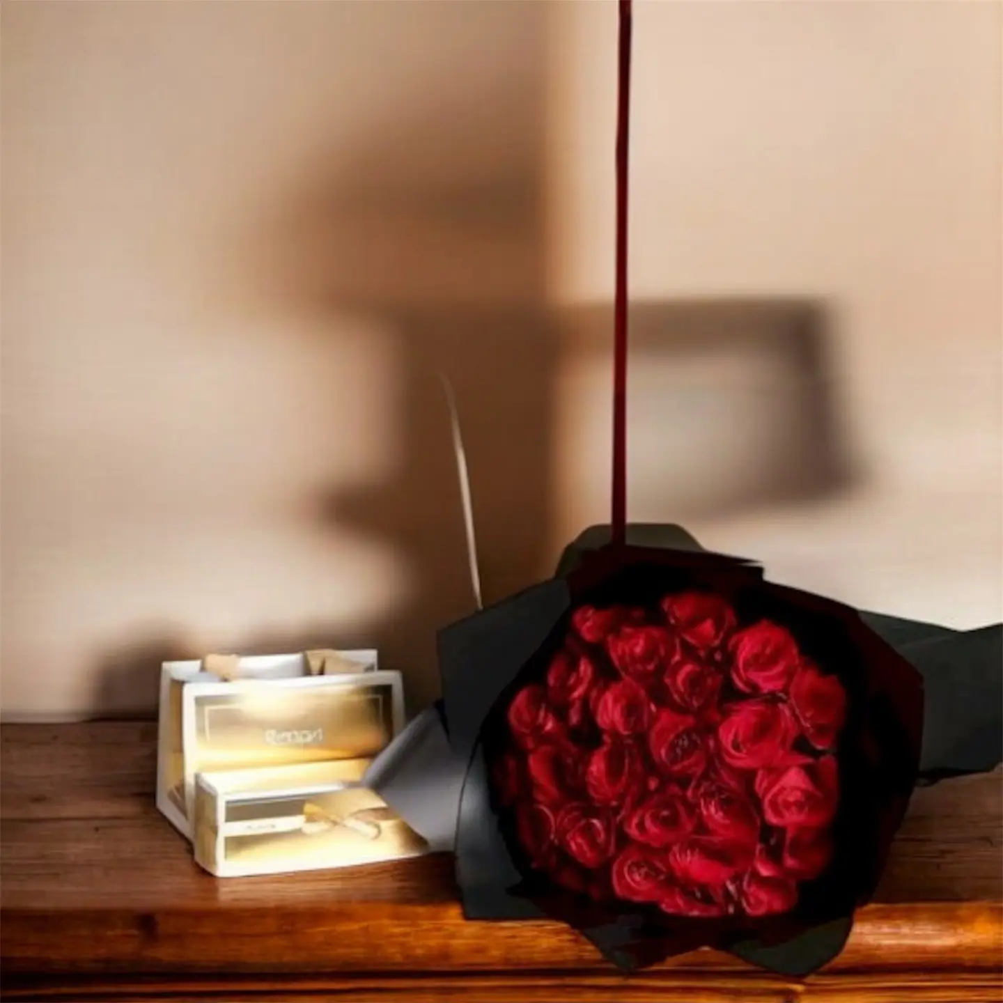 Flower Arrangement With Bustani Chocolate 18