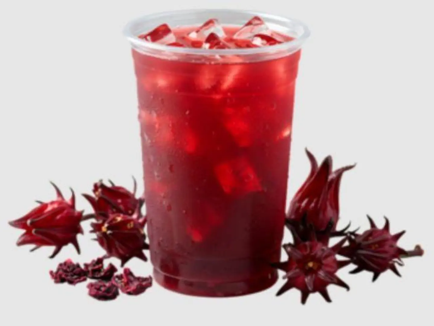Cold Hibiscus Tea