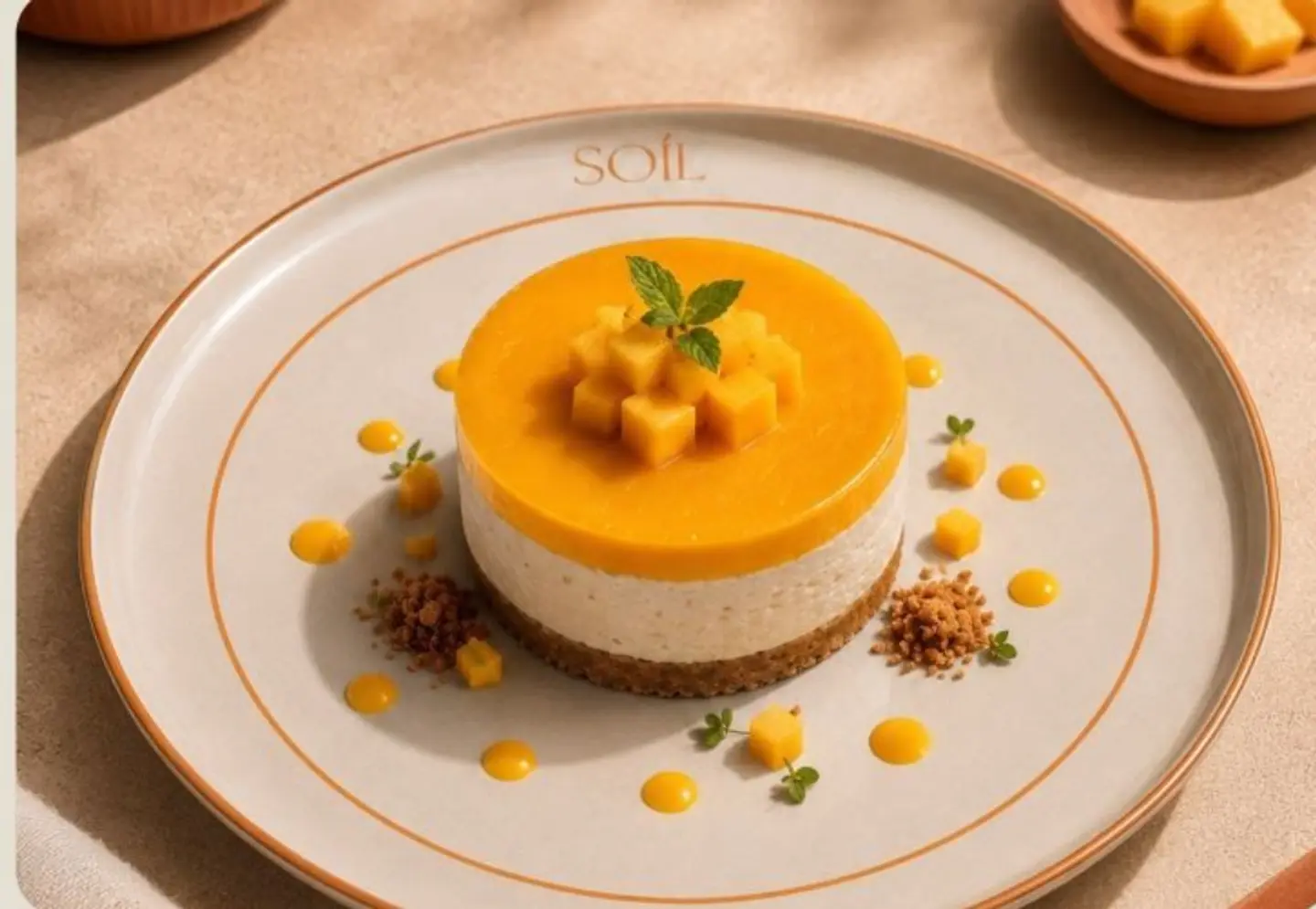 Mango Cheesecake