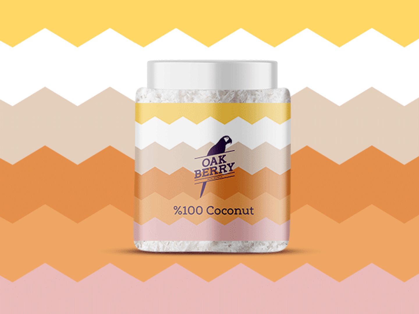 Coconut Flake Jar