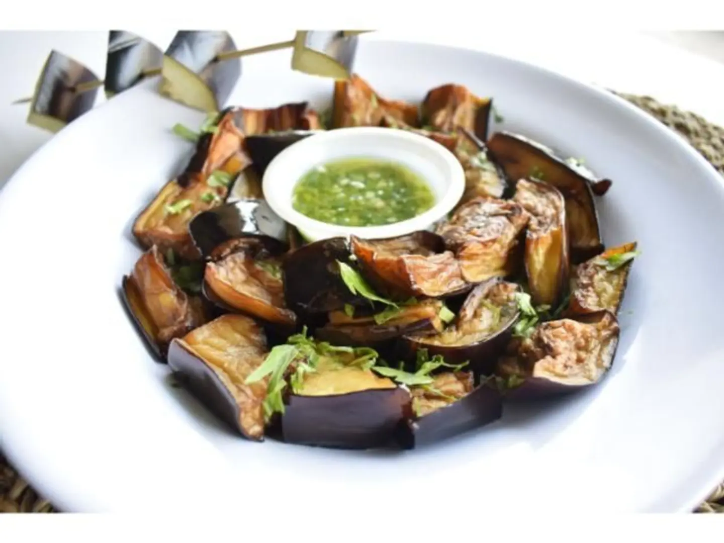 Fried Eggplant Plate