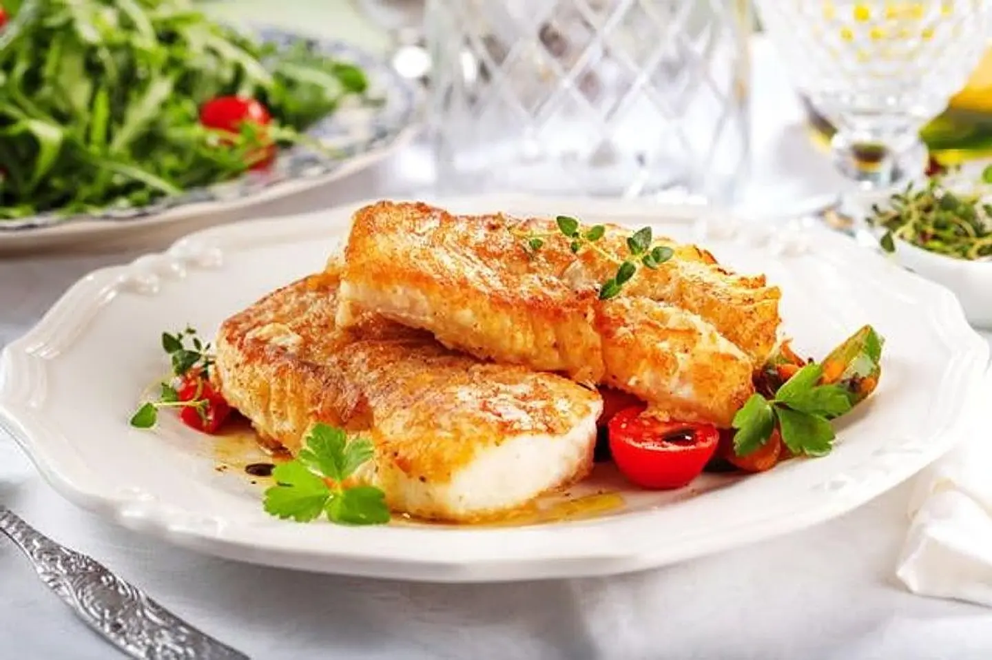 فيليه صوص الليمون والزبده