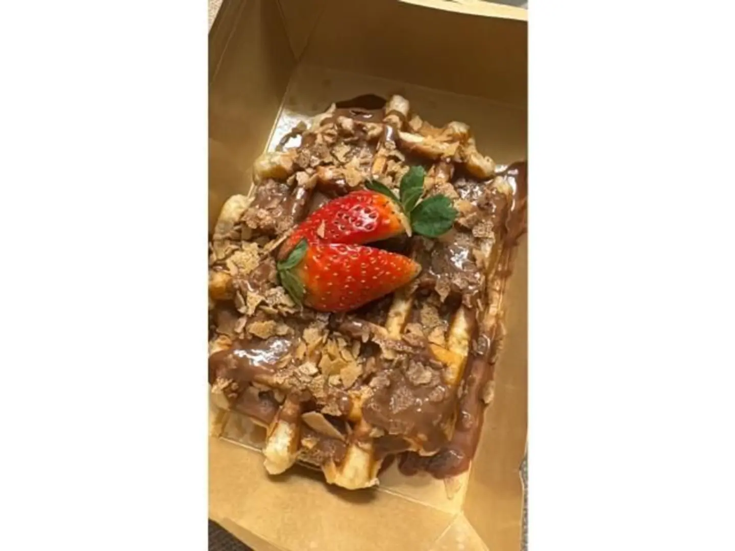 Belgian Chocolate Waffle
