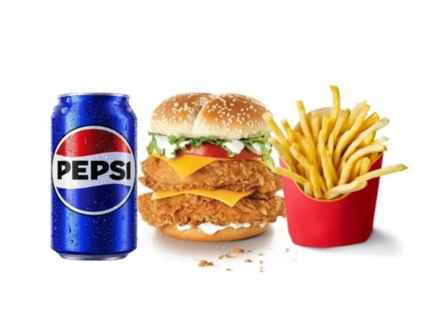 وجبة برجر زنجر دبل