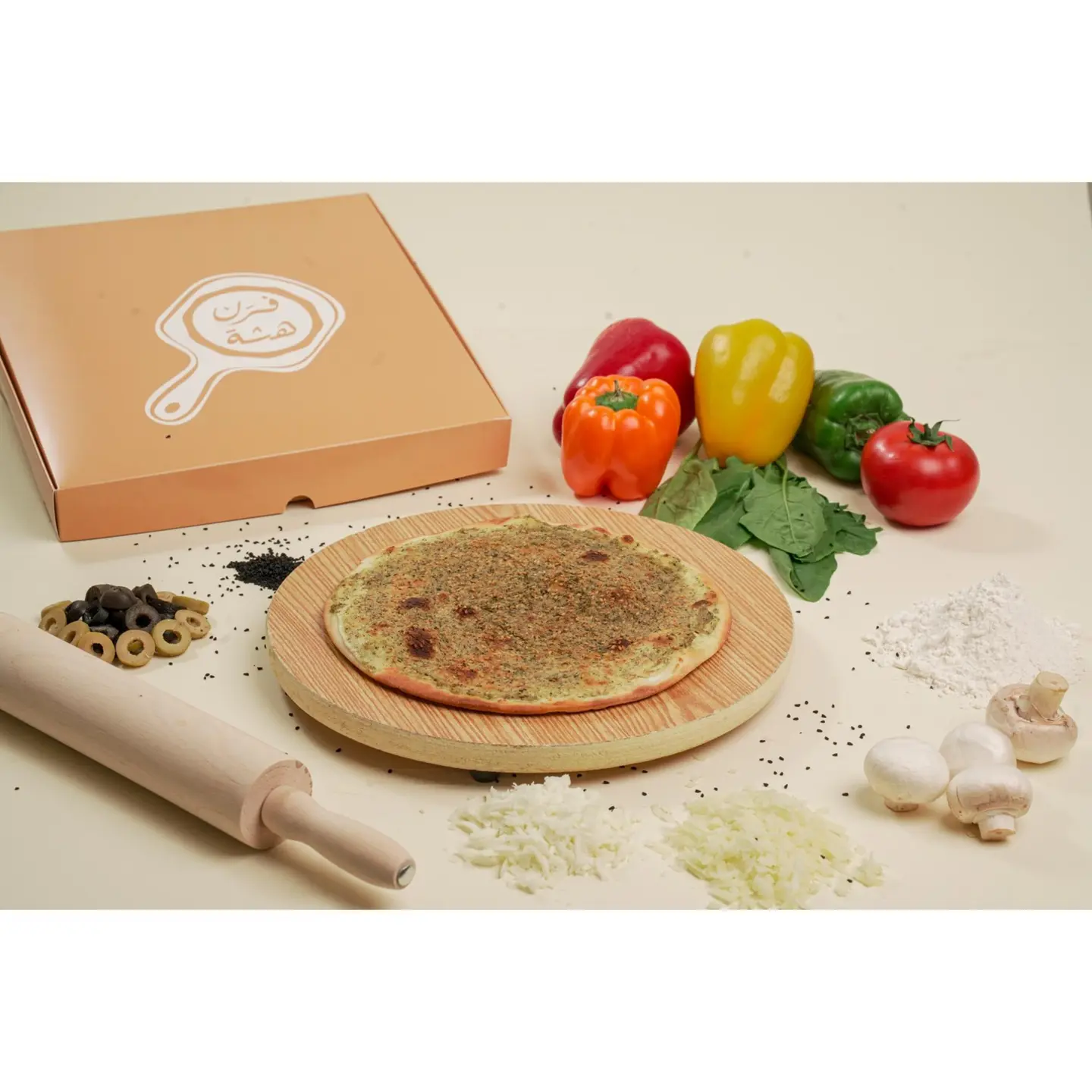 منقوشة زعتر سادة