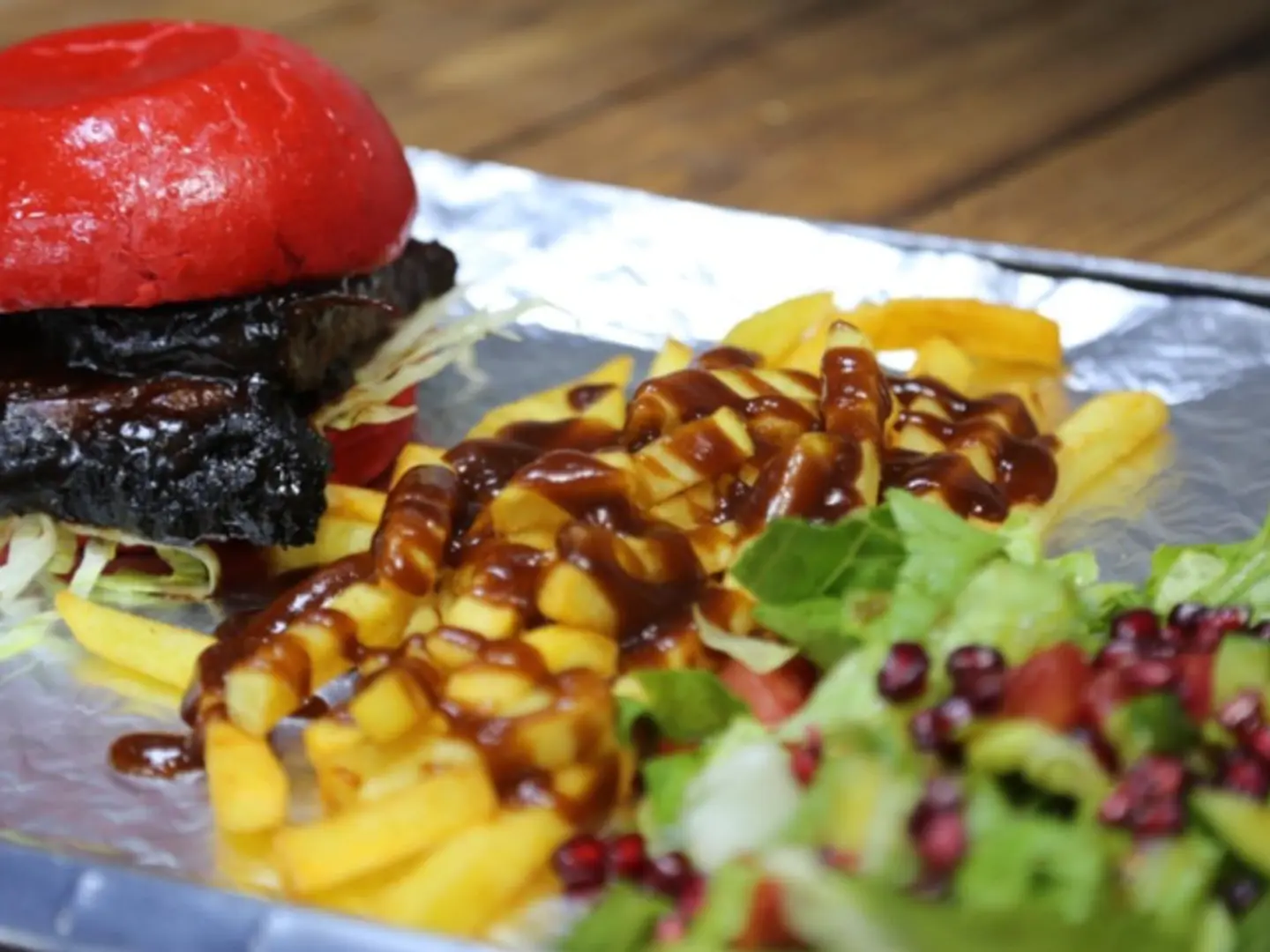 برجر الباربيكيو المدخن - برجر الباربيكيو المدخن