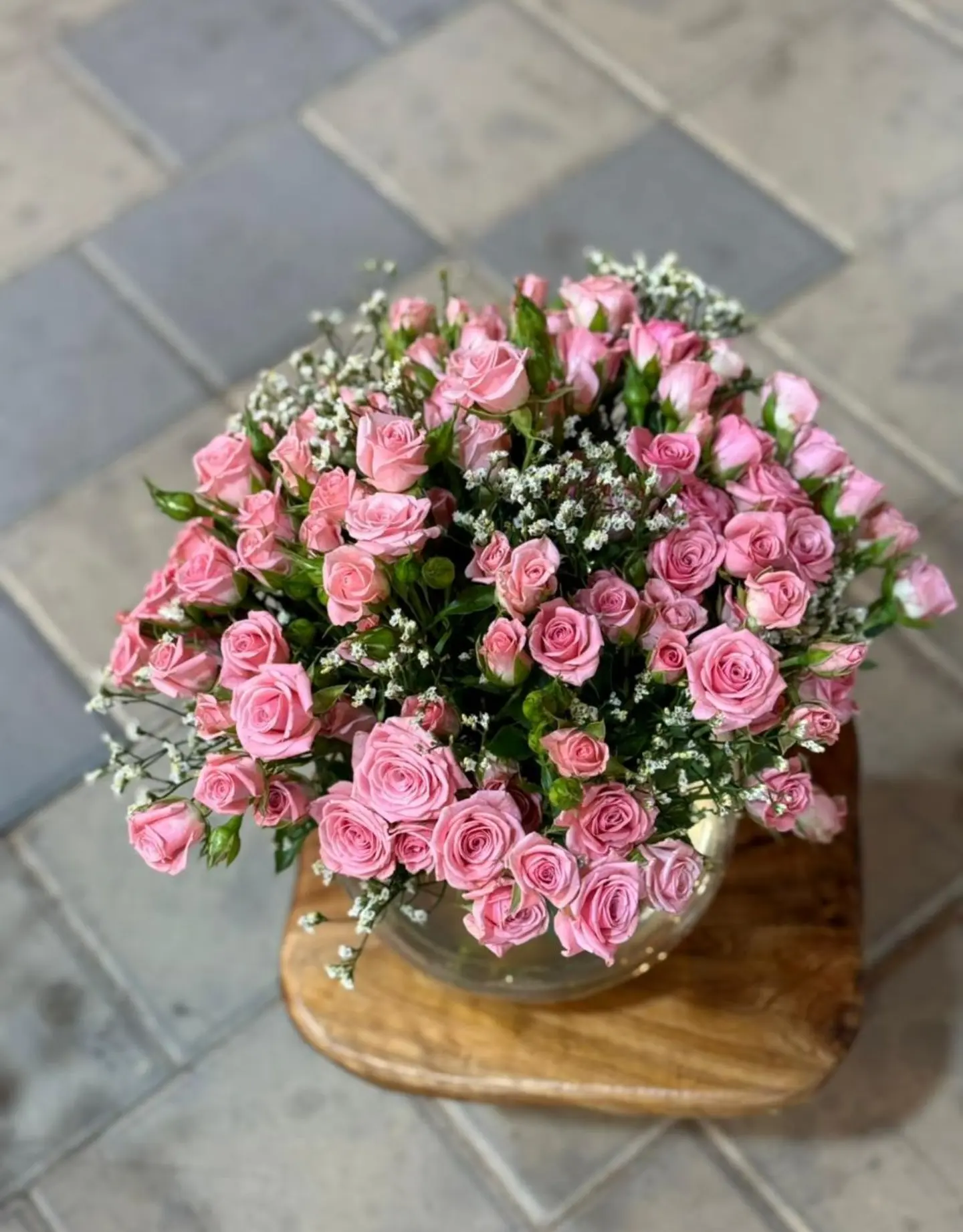 Baby Rose Bank Vase