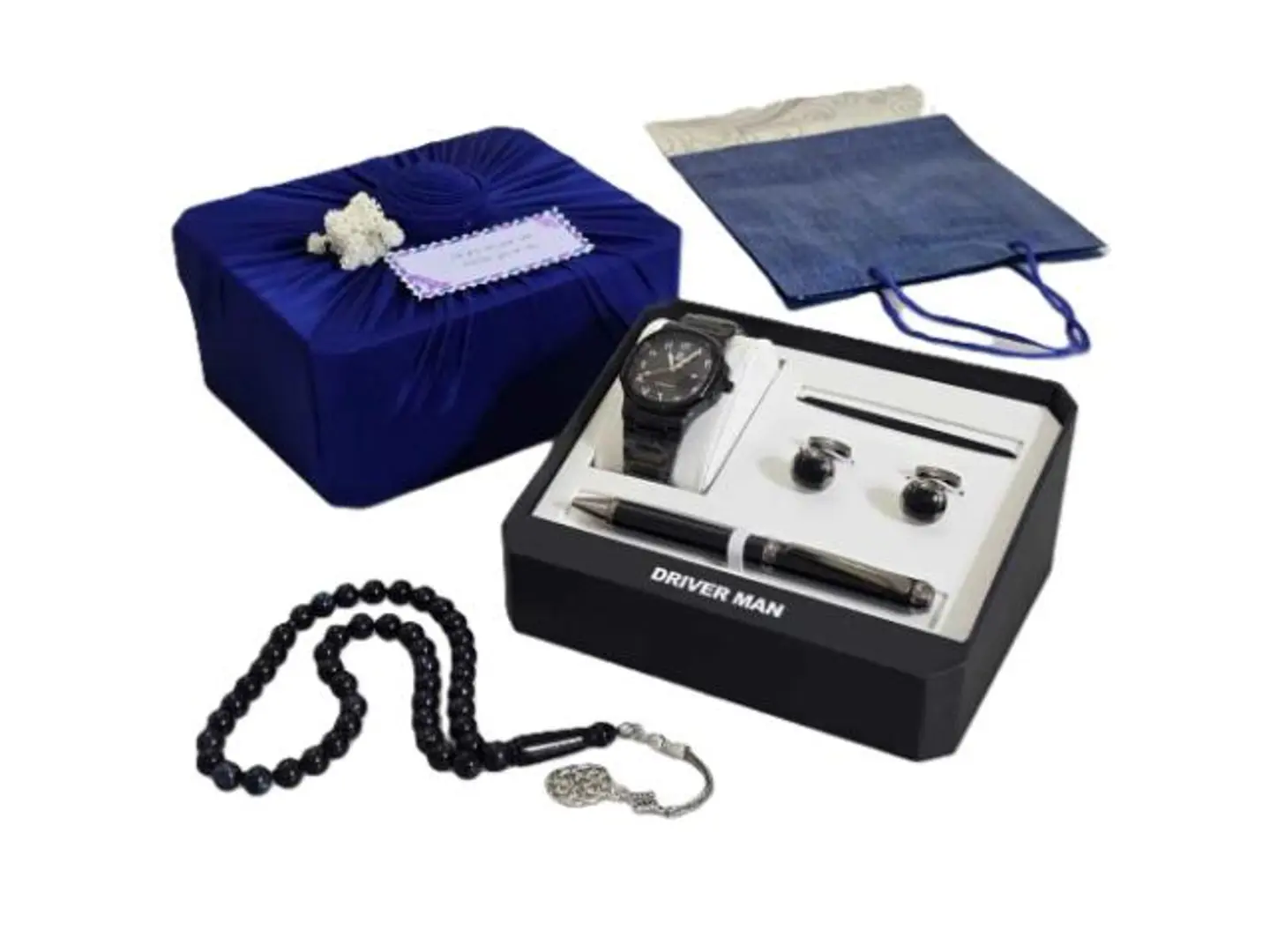 طقم ساعة رجالي فاخر 4