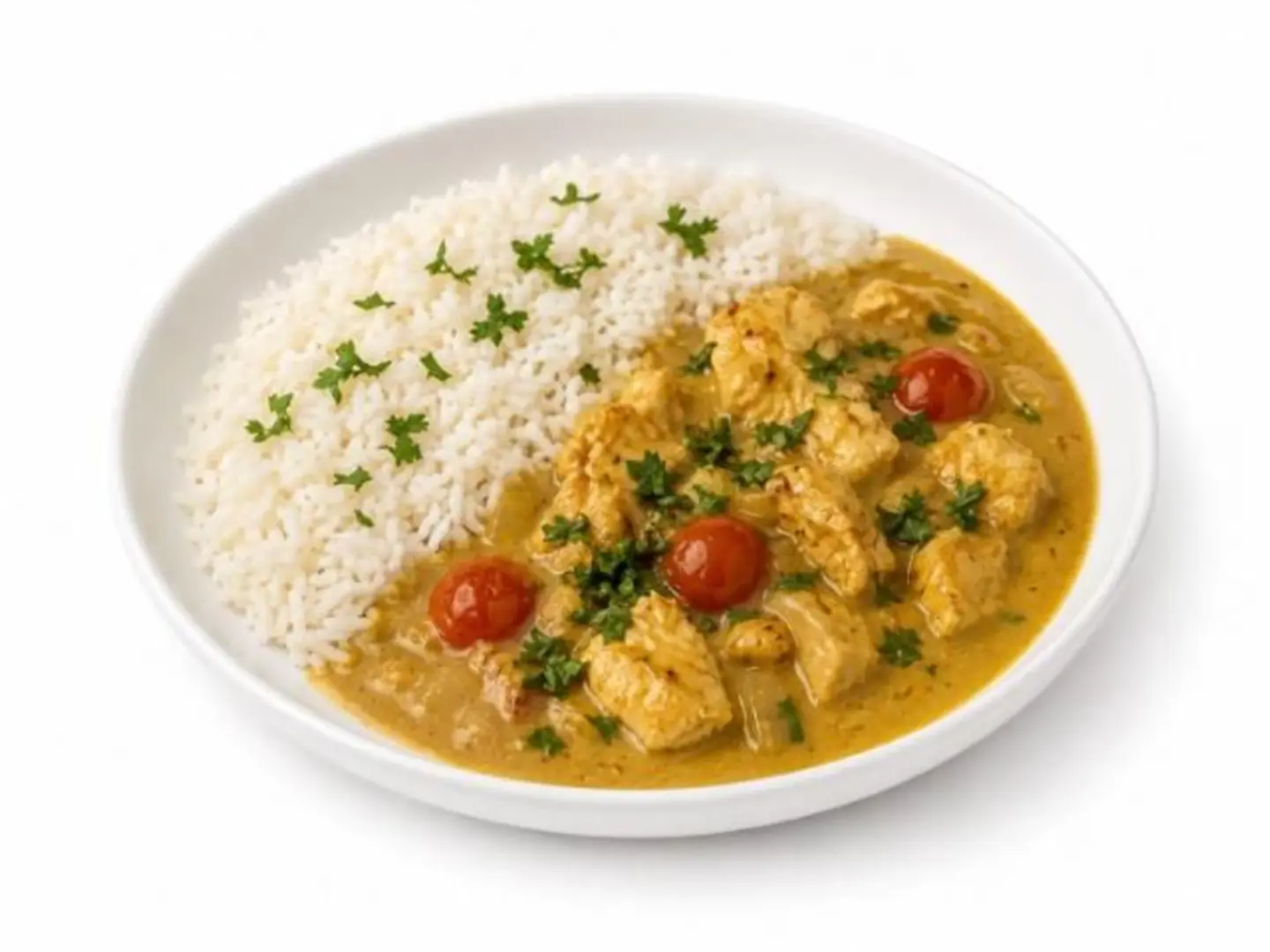 Light Curry Chicken