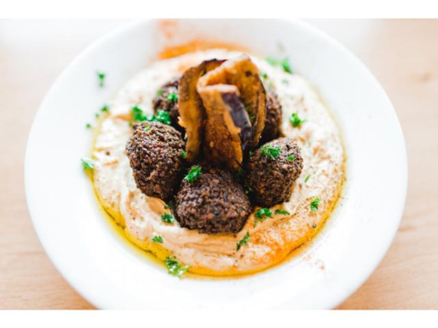 Falafel With Hummus