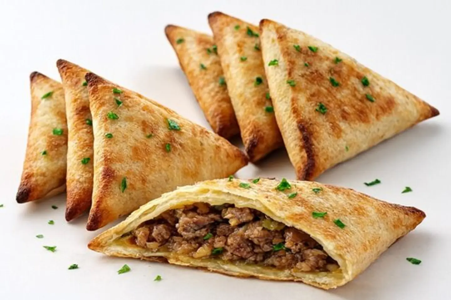 سمبوسه لحم ستة قطع