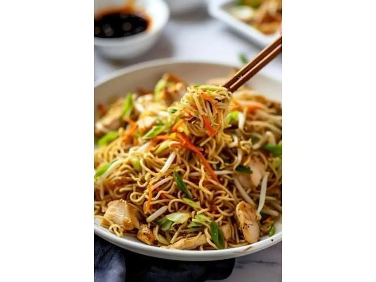 Sichuan Chicken Noodles