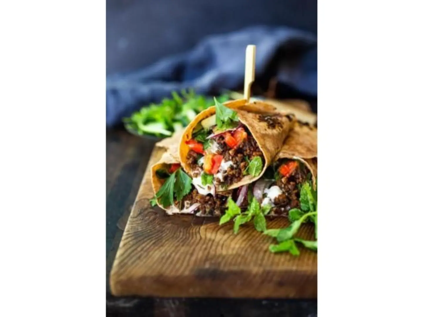 Wrapped Lamb Shish Kebap