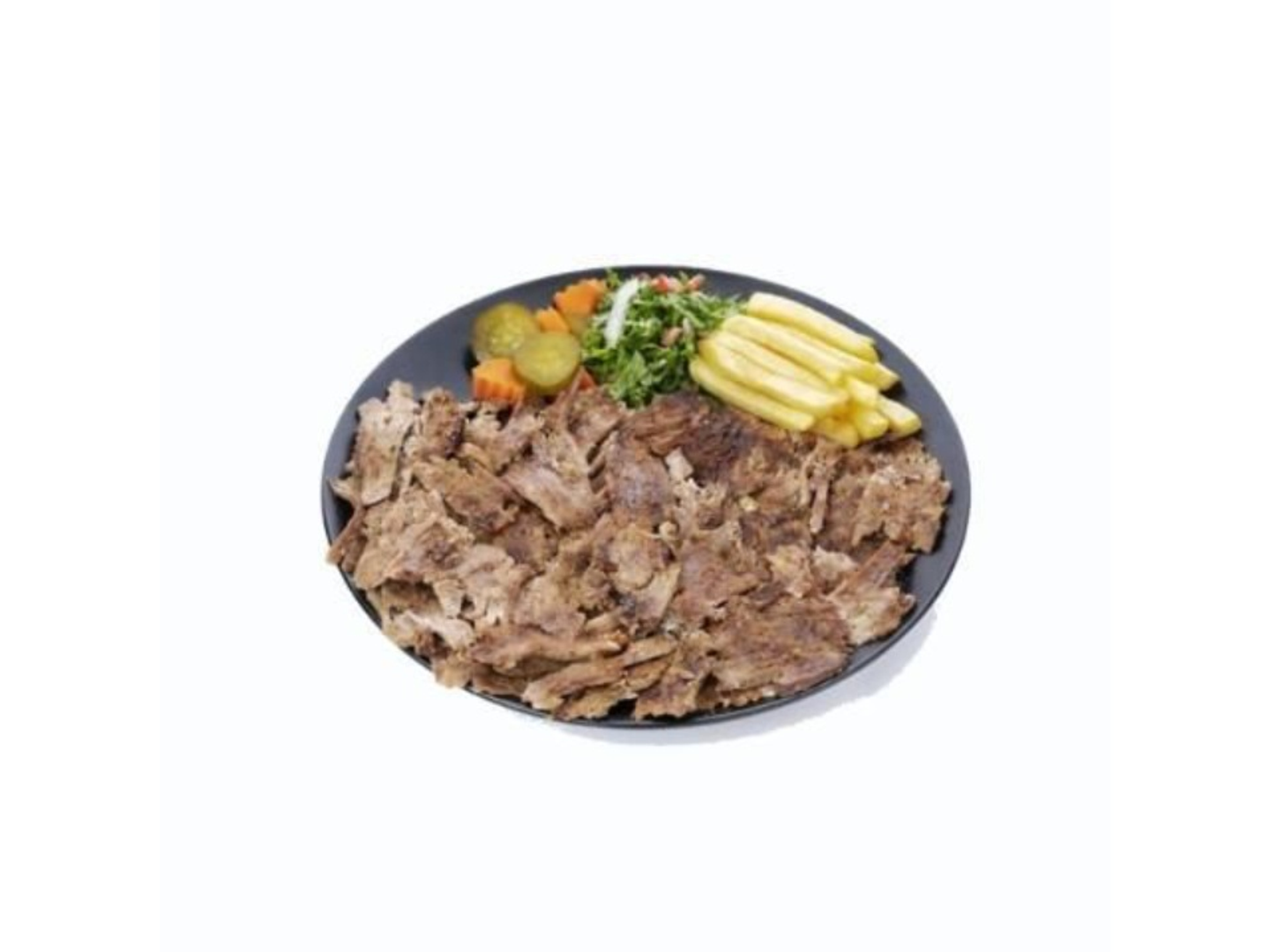 صحن شاورما لحم عادي