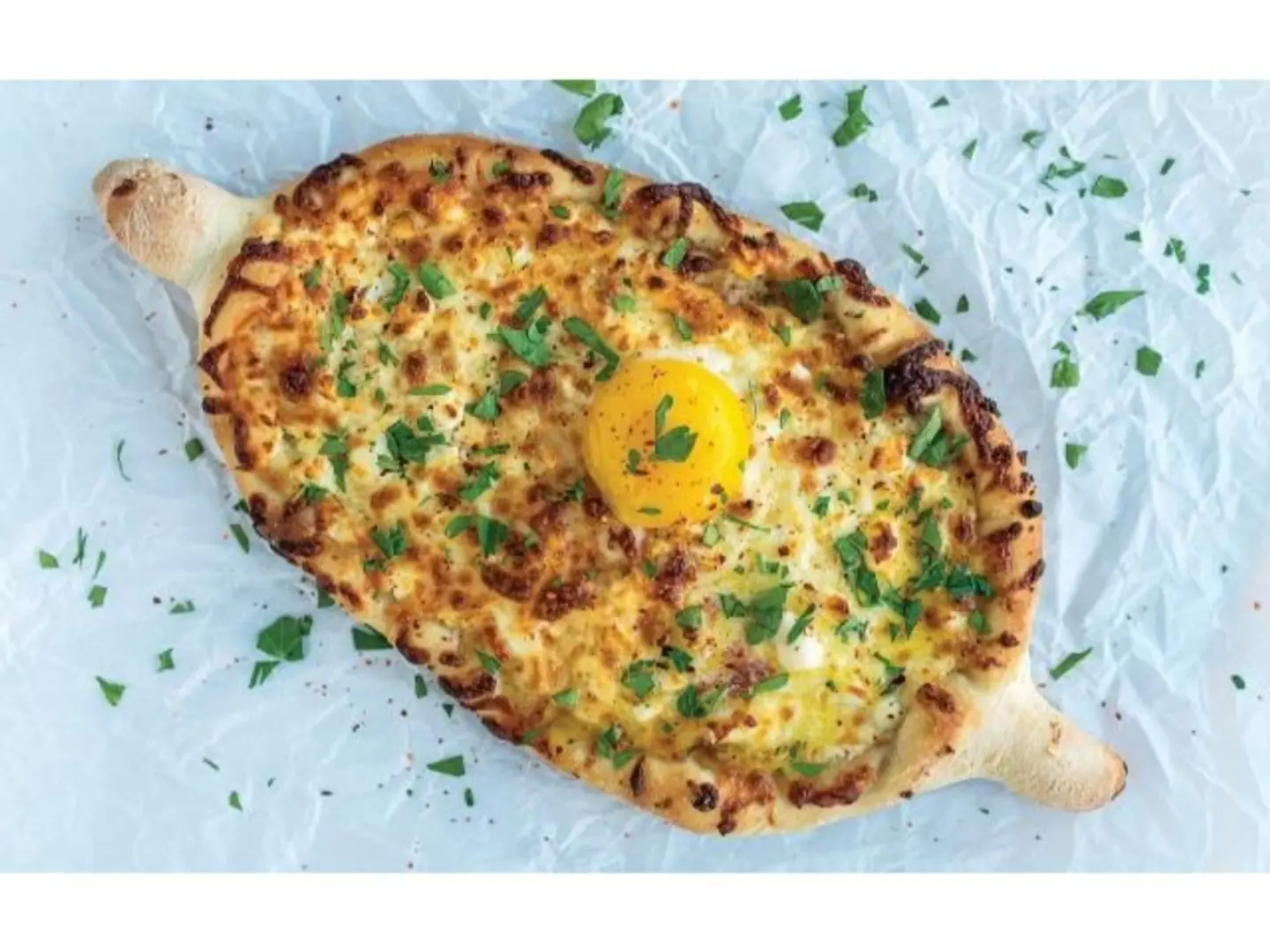 Sesame Pie With Shakshouka