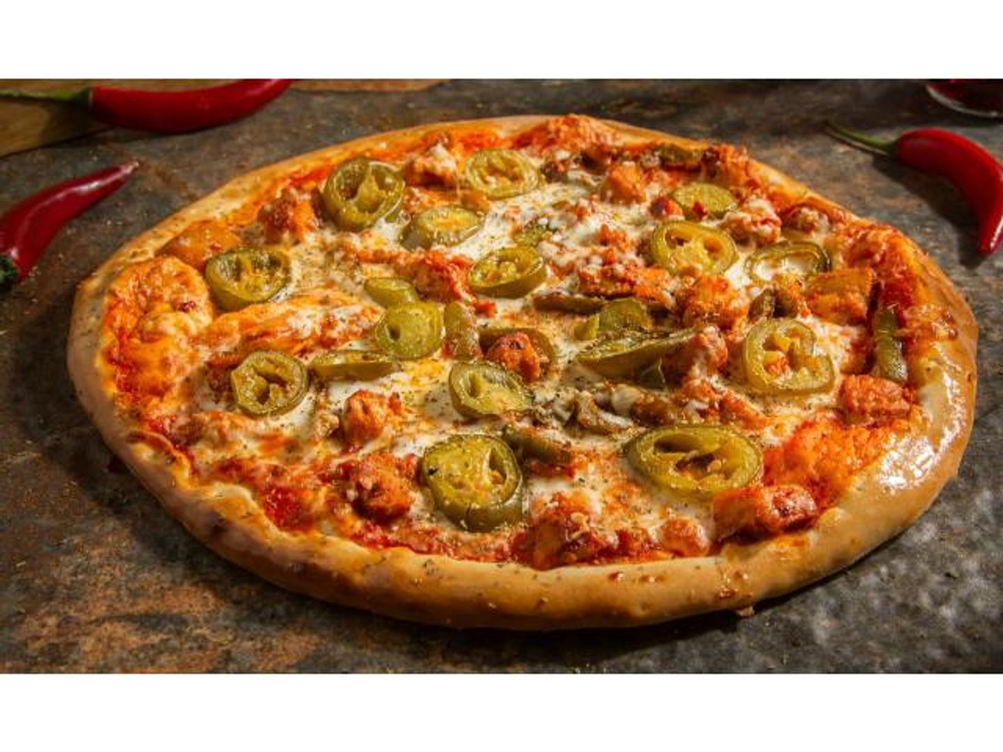 Chicken Jalapeño Pizza