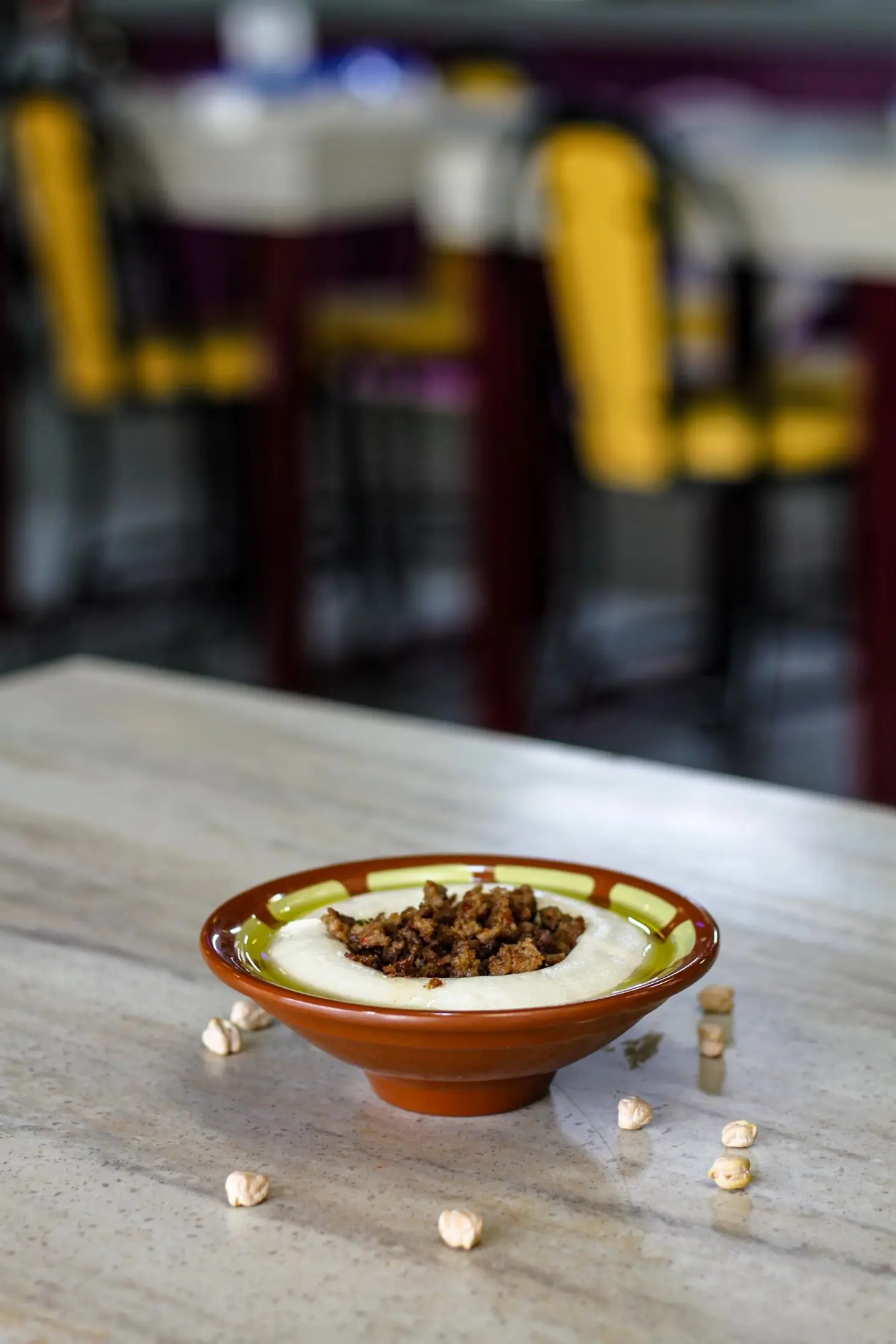 Humus With Meat