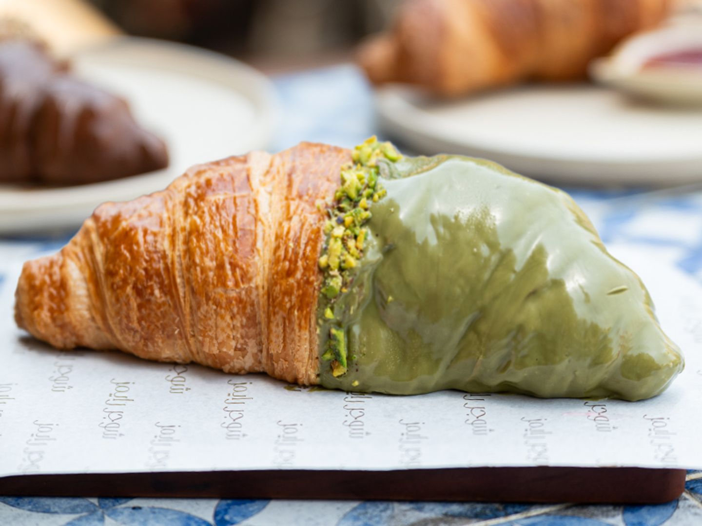 Pistachio Elf Wisp Butter Croissant