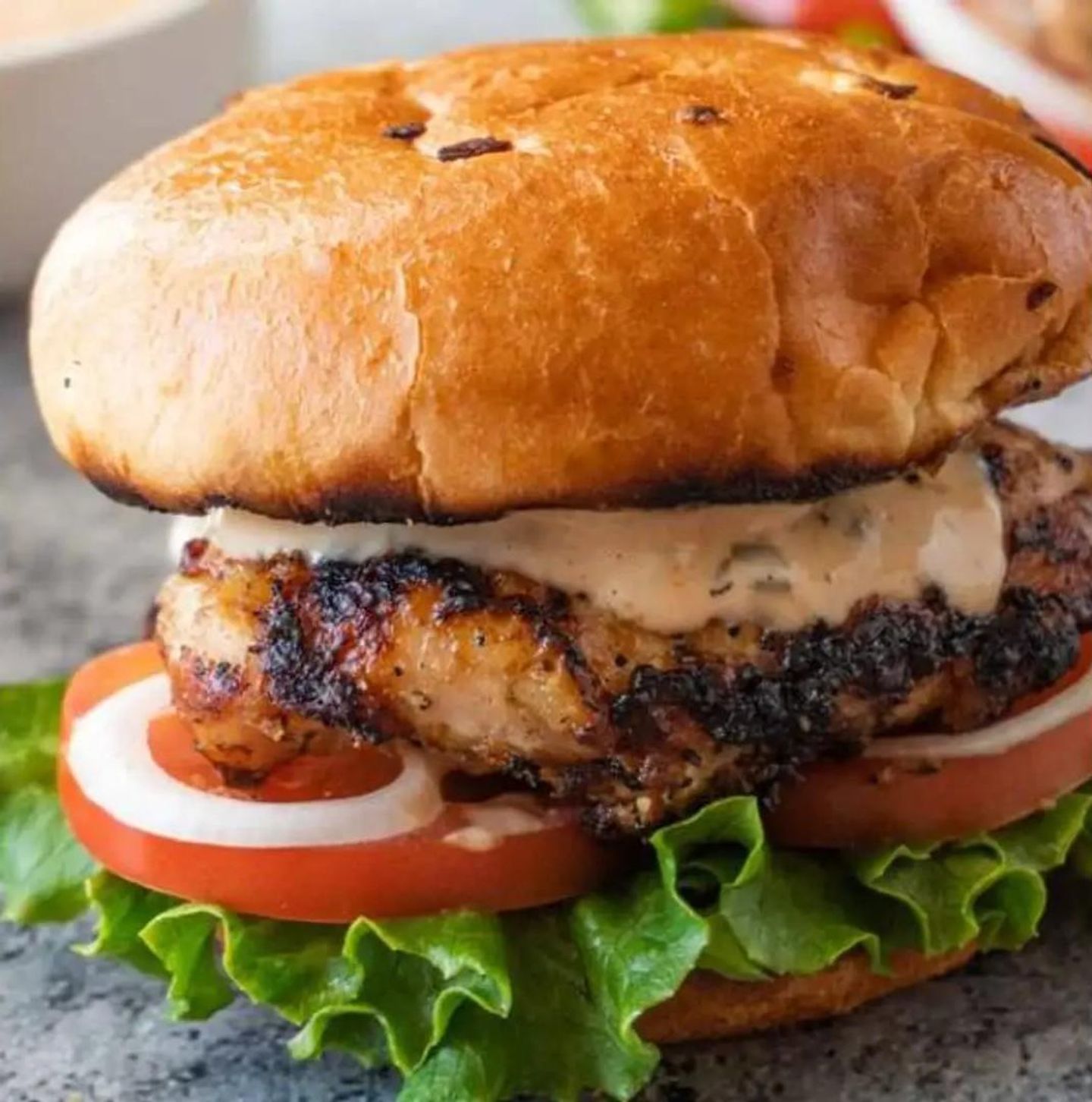Grilled Chicken Burger